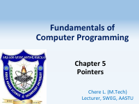 Chapter 5 (Part I) - Pointers.pdf
